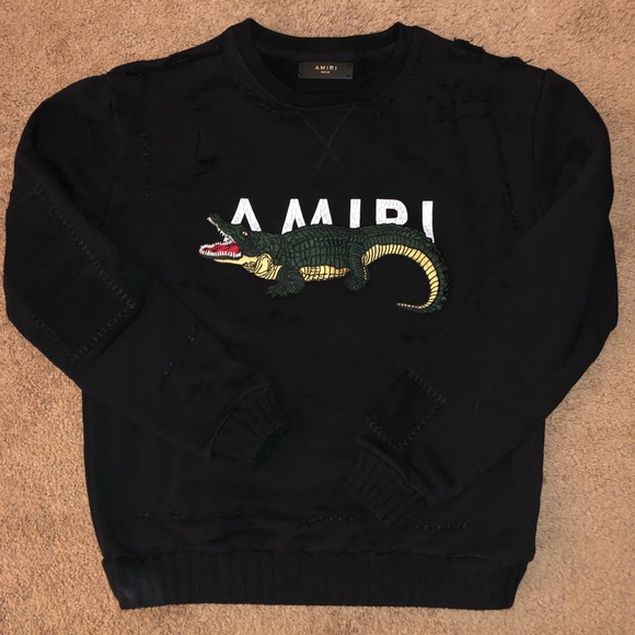 Gucci Other - Amiri “Alligator” Men’s Sweatshirt Sz M